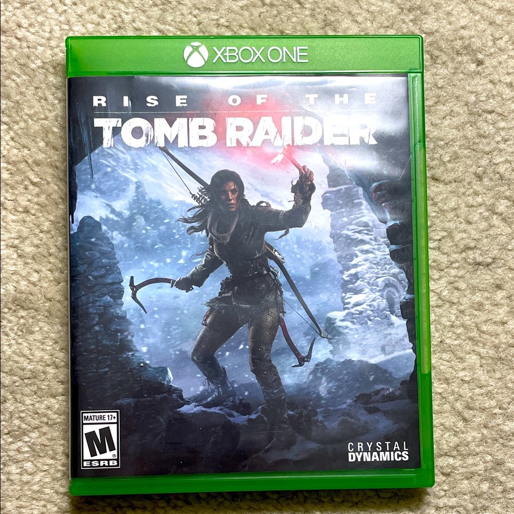 3/$20 XBOX One Rise of the Tomb Raider Game, EUC, Bundle 3 video games for $20!